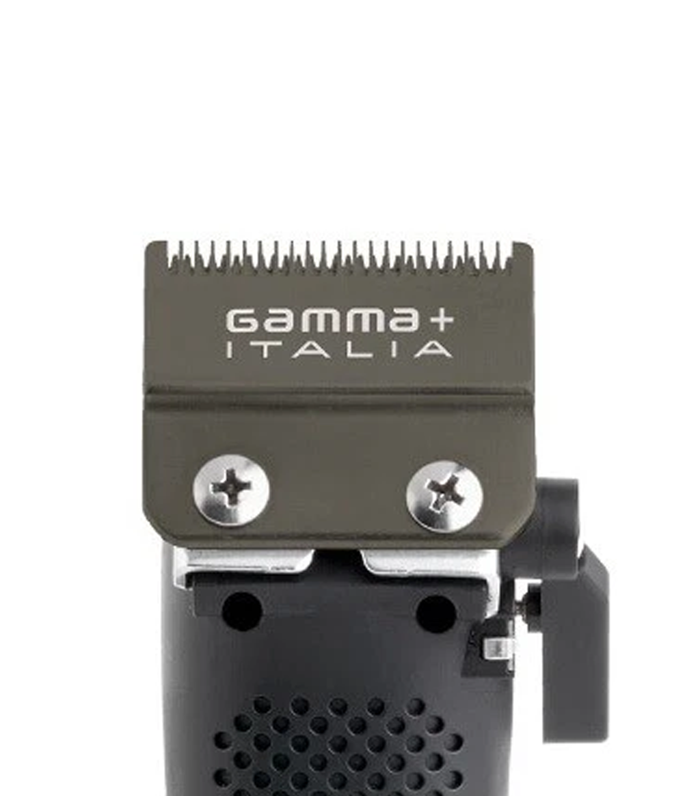 Gamma Italia hair clipper head on a white background