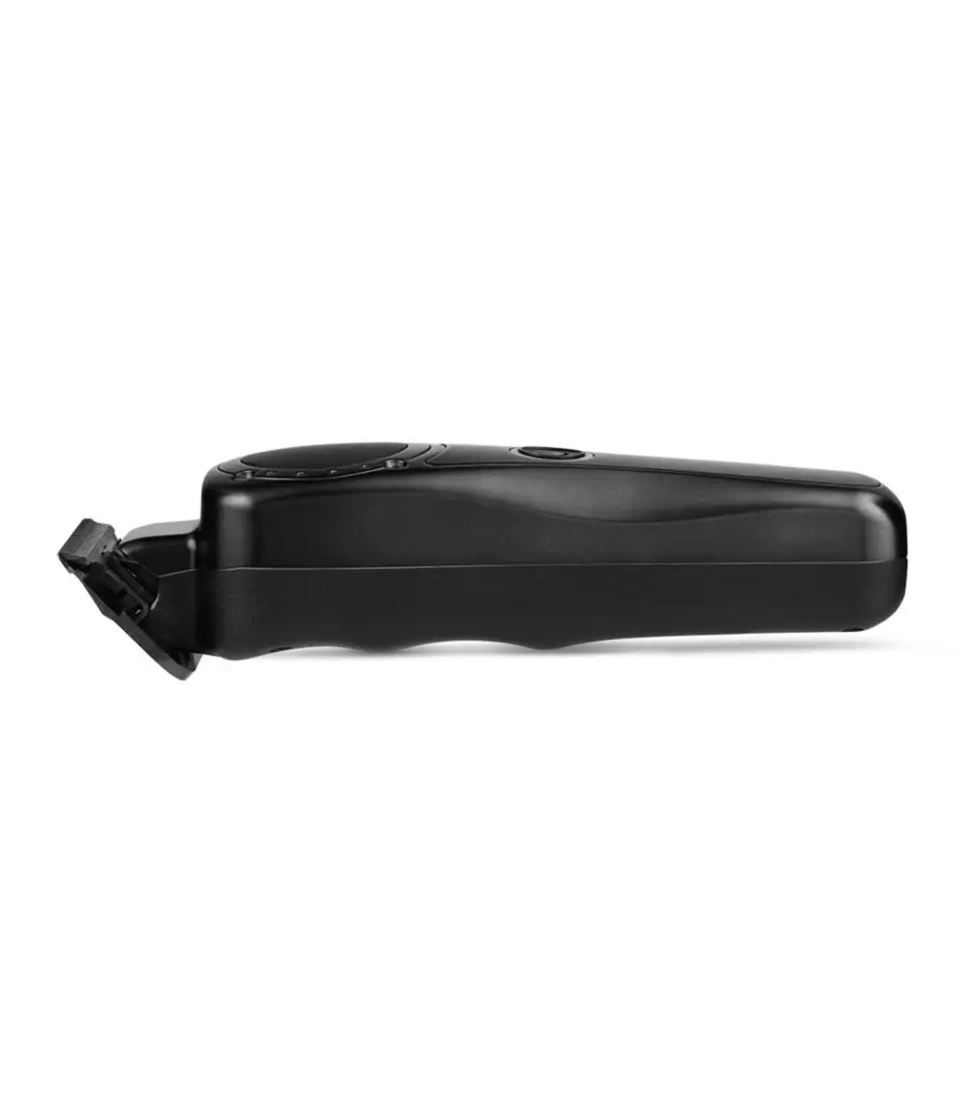 Black hair clipper with brand logo on a white background