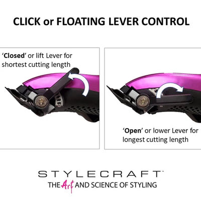Stylecraft Rebel Professional Super-Torque Modular Cordless Clipper (SC601)
